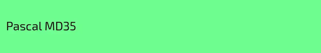 Pascal MD35